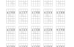 2 Digit By 1 Digit Long Division With Grid Assistance And Prompts And