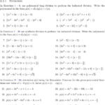 30 Synthetic Division Worksheet With Answers Education Template