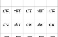 3rd Grade Division Worksheets Best Coloring Pages For Kids