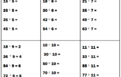 3rd Grade Division Worksheets Best Coloring Pages For Kids
