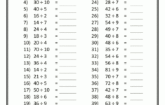 3Rd Grade Division Worksheets Best Coloring Pages For Kids Math