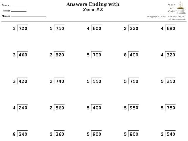 4th Grade Long Division Worksheet Worksheets For All Free Worksheets 