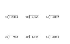 7 Best 6th Grade Math Images On Pinterest Long Division Worksheets