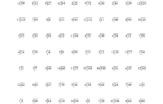 7 Division Worksheet Examples In PDF Examples