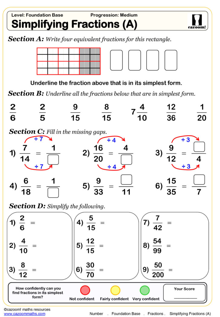 Worksheets For 7th Graders Math