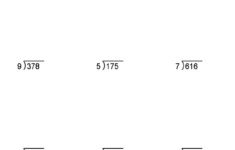 7th Grade Math Worksheets Division Learning Printable