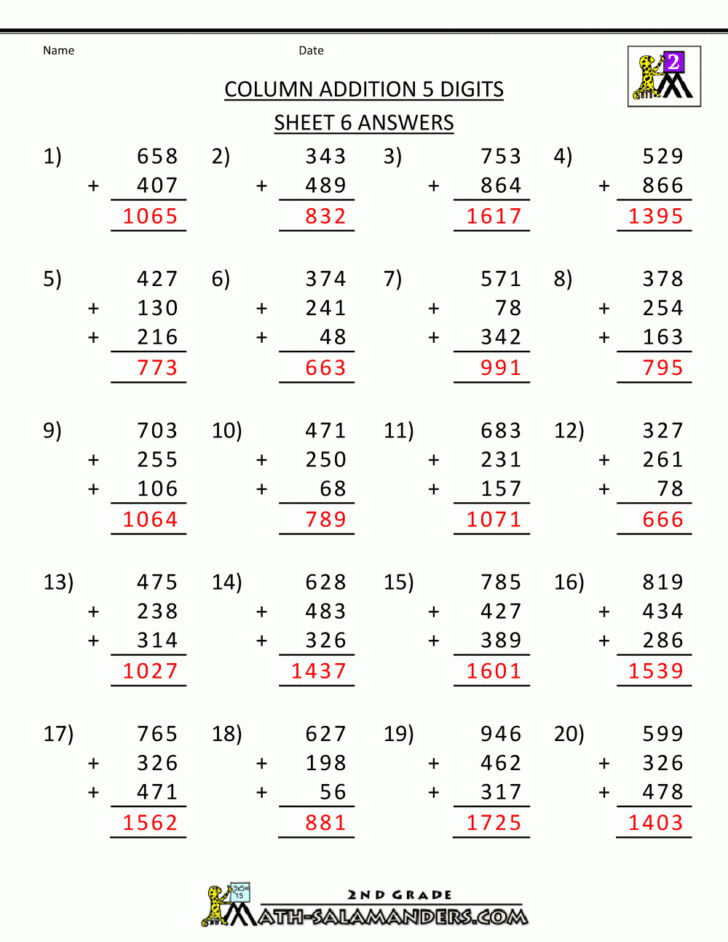 7th Grade Math Worksheets Online For Free