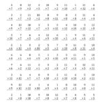 7th Grade Math Worksheets Multiplication Learning Printable