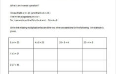 9 Multiplication And Division Worksheet Templates Samples PDF