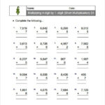 9 Multiplication And Division Worksheet Templates Samples PDF