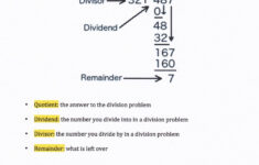 Arrowhead Middle School 7th Grade Math Long Division Review