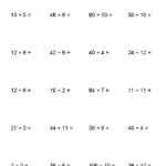 Awesome Long Division Worksheets For 6th Graders Literacy Worksheets