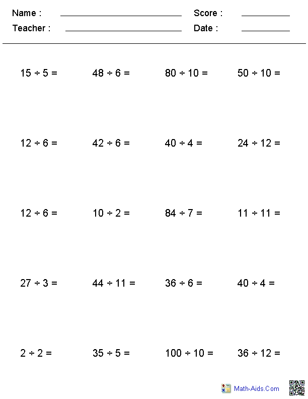 Awesome Long Division Worksheets For 6th Graders Literacy Worksheets