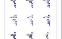 Best Division Worksheets Division Without Remainders Literacy Worksheets