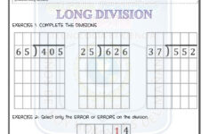 Classwork Long Division third Term math third Grade Interactive Worksheet