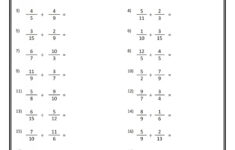 Dividing Fractions Word Problems 6Th Grade Worksheets Db excel