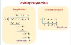 Dividing Polynomials And The Remainder Theorem solutions Examples
