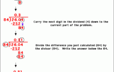 Dividing Two Decimals without A Repeating Answer EnchantedLearning