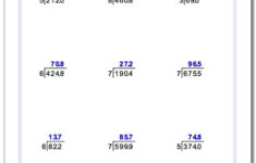 Division With Decimal Results