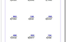 Division With Decimal Results