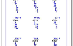 Division With Remainders