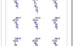 Division With Remainders