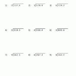 Division With Remainders As Fractions And Decimals Worksheet DIY