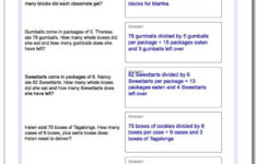 Division With Remainders Word Problems