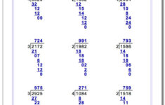 Division Without Remainders