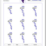 Division Without Remainders