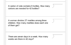 Division Word Problem Worksheets Division Word Problems Math