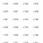 Division Worksheets Printable Long Division Worksheets 4th Grade The