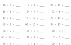 Easy Division Worksheets Division Worksheets Thanksgiving Math