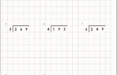 Easy Long Division Worksheets Easy Long Division Worksheets 2020