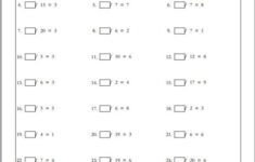 Free 5th Grade Division Math Worksheets EduMonitor
