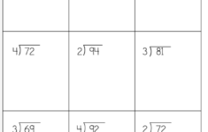 Free Division Worksheet 2 Digit By 1 Digit No Remainder