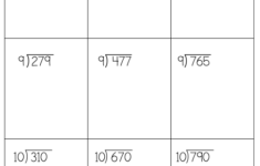 Free Division Worksheet 3 Digit By 1 Digit No Remainder