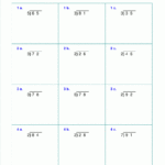 long division worksheets grade 4 free