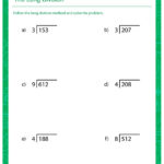 Free Printable Long Division Worksheets