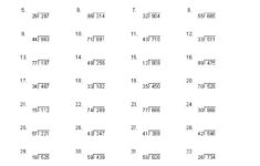 Free Printable Long Division Worksheets 5th Grade PrintableTemplates