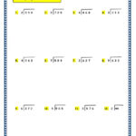 Grade 3 Maths Worksheets Division 6 3 Long Division Without Remainder