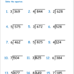 Grade 4 Division Worksheets Free Worksheets Printables