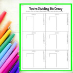 How To Teach Long Division Worksheet Ashleigh S Education Journey