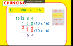 How To Use Chunking For Long Division Better Tuition