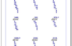 Https www dadsworksheets Easy Division Worksheet With Remainders