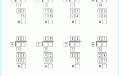 Image Result For Long Division Worksheet Fill In Missing Numbers