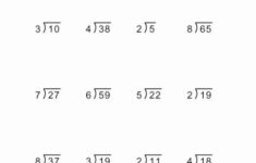 Kids Division Worksheets With Remainders Short Division Worksheets