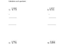 Long Division Interactive Worksheet
