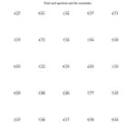 Long Division One Digit Divisor And A Two Digit Dividend With A