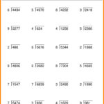 Long Division Problems Page 14 6Th Grade Math Worksheets Times Tables